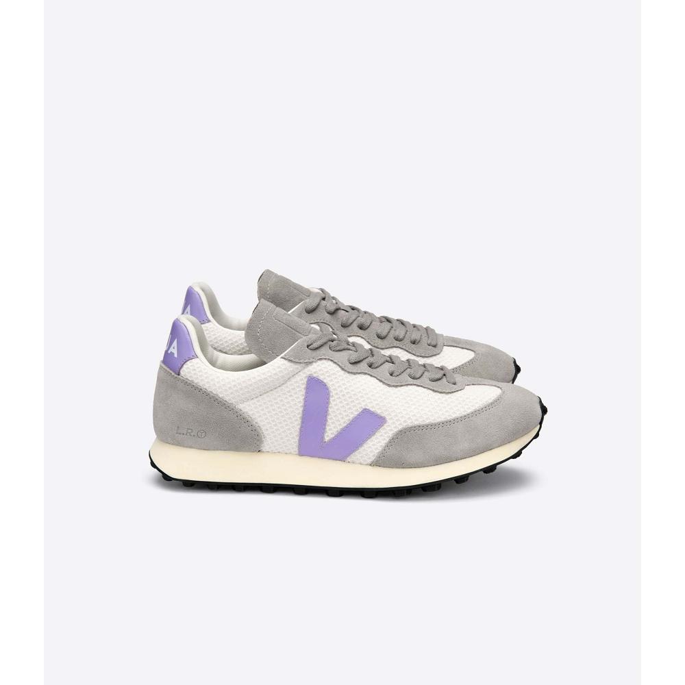 παπουτσια για τρεξιμο γυναικεια Veja RIO BRANCO HEXAMESH Grey/Purple | GR 425RVD